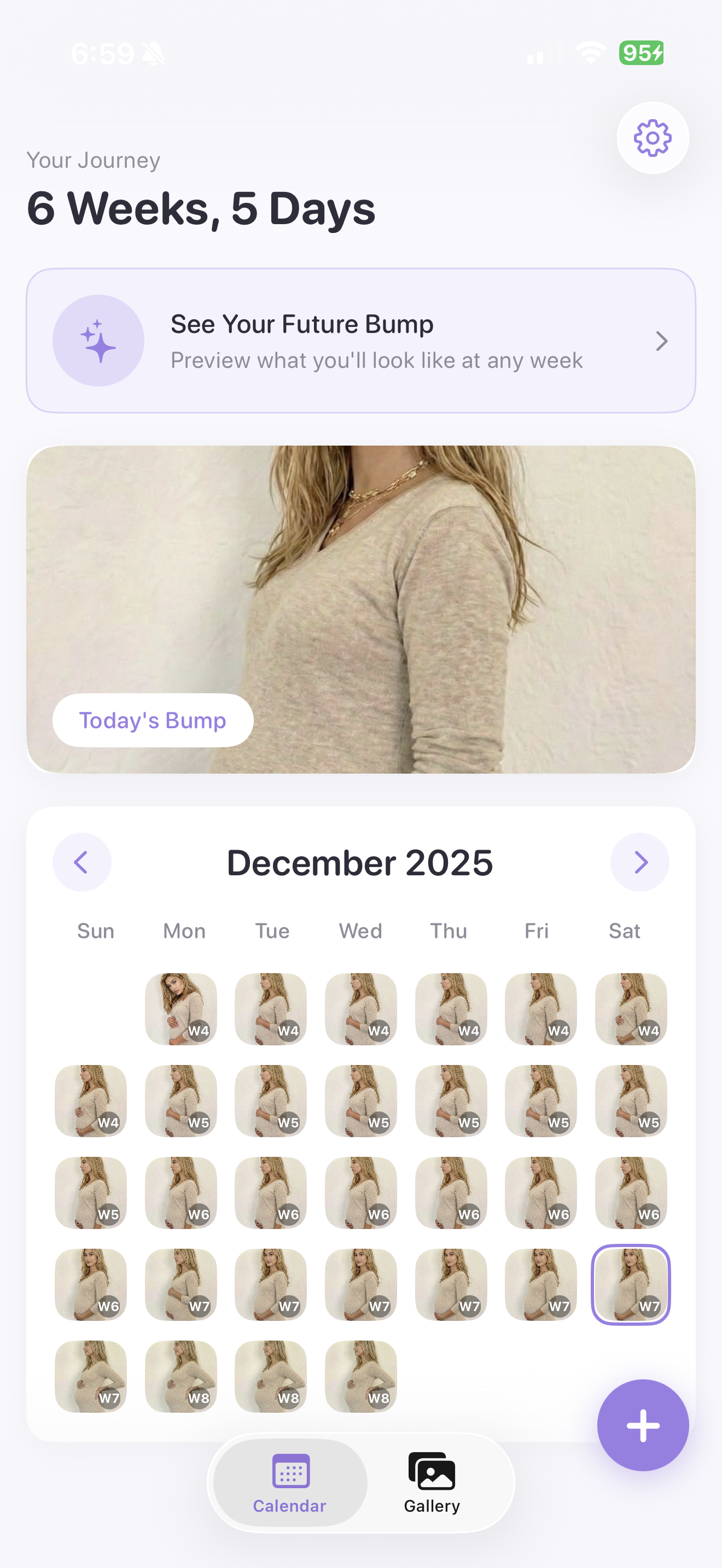 Bump Tracker AI App Screenshot